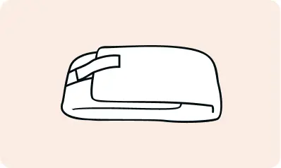 Wickelanleitung Schritt 1: Stullenwickler auf Arbeitsfläche legen